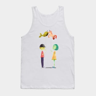 Dim Love T-Shirt Design Tank Top